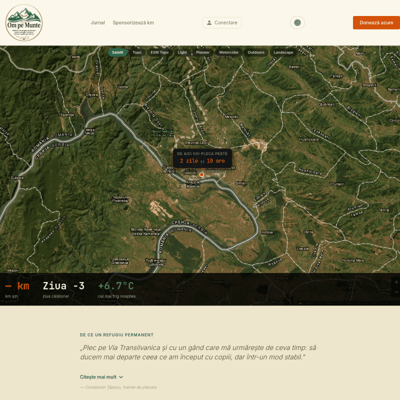 Screenshot: ompemunte.org